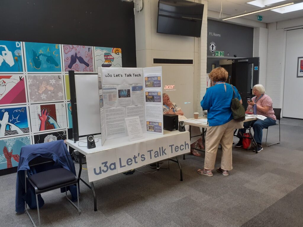 u3a Festival 26 Talk Teck